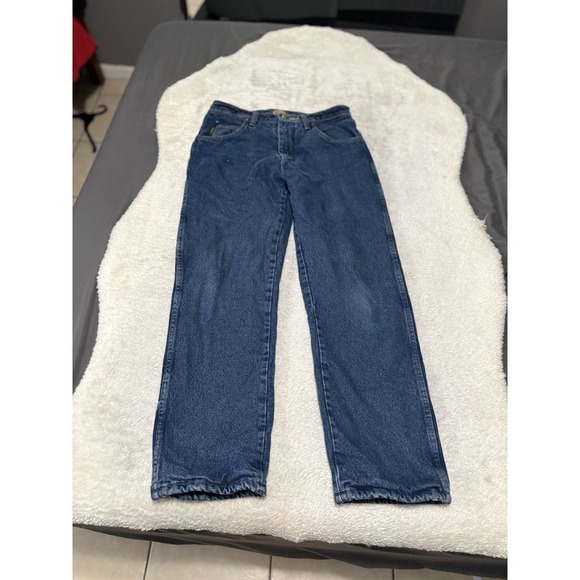 Cabelas Mens Blue Denim Straight Lined Jeans Size 30x30 Pants - Picture 2 of 9